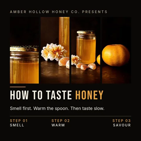 Four Frame Honey Reel – Instagram post template