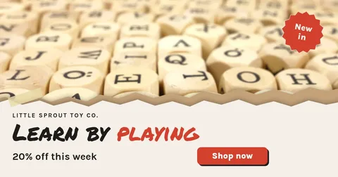 Alphabet Rip Play Offer – Facebook post template