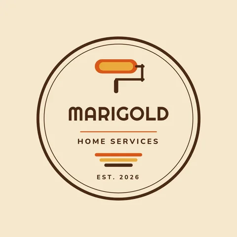 Marigold Roller Groove Badge – Logo template