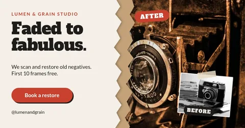 Torn Restore Before After – LinkedIn post template