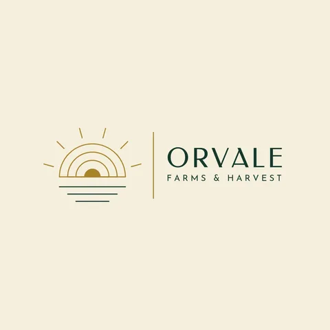 Orvale Deco Sunrise Logo – Logo template