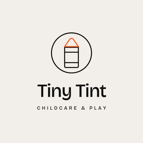 Tiny Tint Line Crayon – Logo template