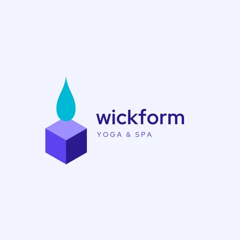 Wickform Iso Cube Logo – Logo template