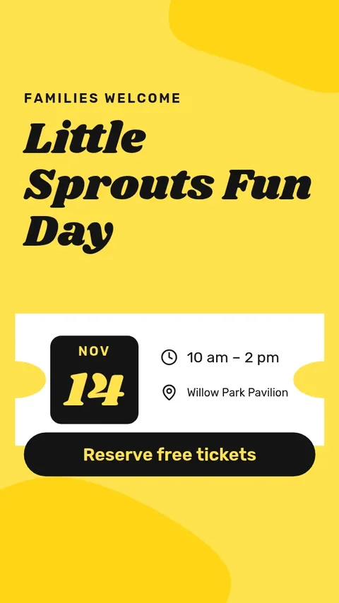 Family Fun Day Story – Instagram story template