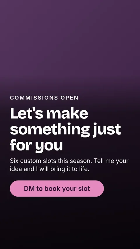 Commissions Open Story – Instagram story template