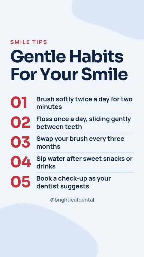 Aqua Brushing Habit Tips – Instagram story template