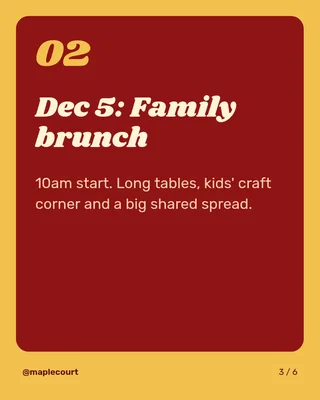 Festive Season Event Guide, page 3