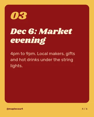 Festive Season Event Guide, page 4