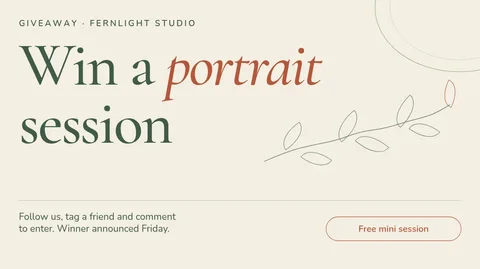 Fernlight Giveaway Stack – X post template