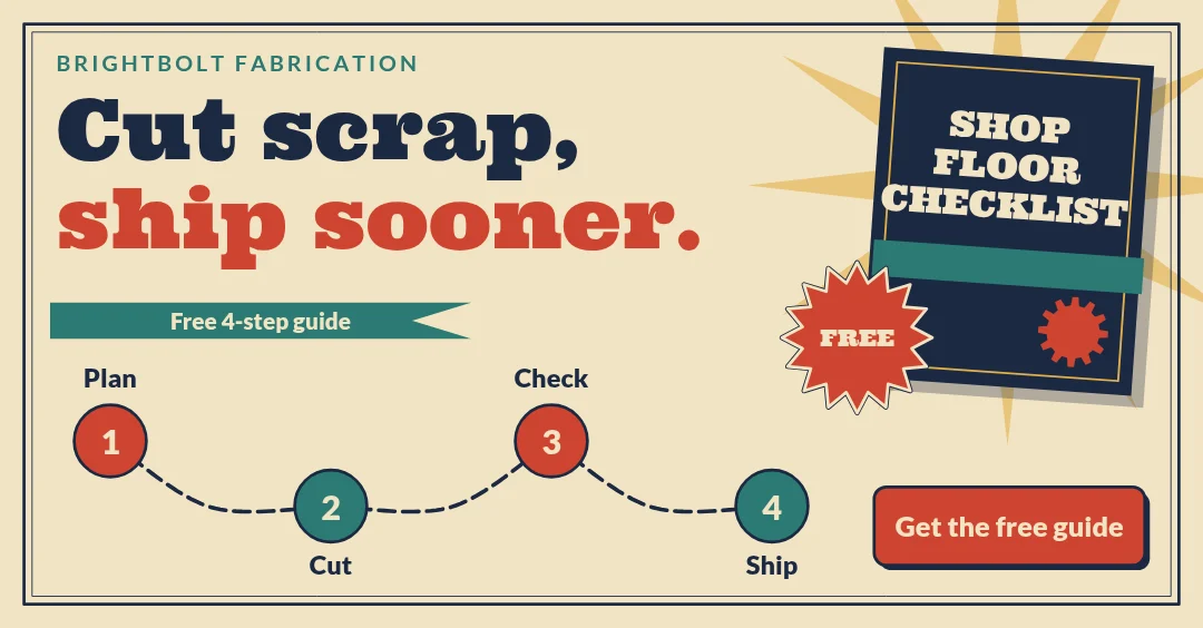 Shop Floor Checklist Trail – LinkedIn post template