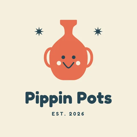 Pippin Pot Mascot Lockup – Logo template