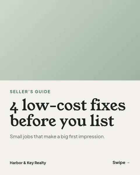 Selling guide carousel – Instagram carousel template, 6 pages