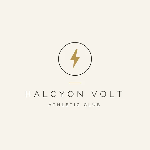 Halcyon Volt Hairline Logo – Logo template
