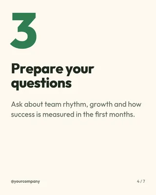 Interview Day Playbook, page 4