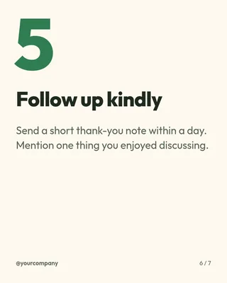 Interview Day Playbook, page 6