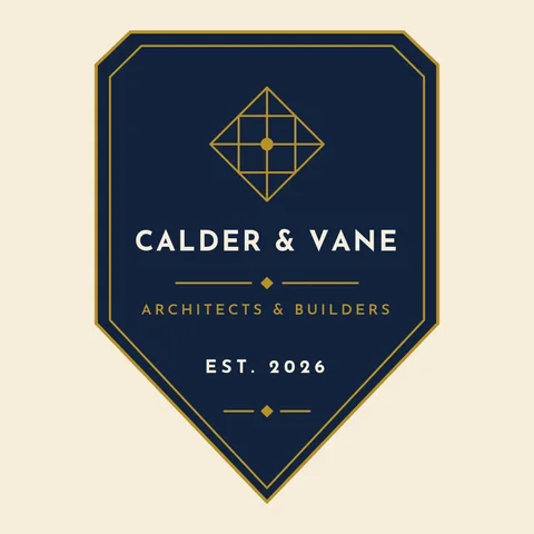 Gilded Grid Crest Logo – Logo template