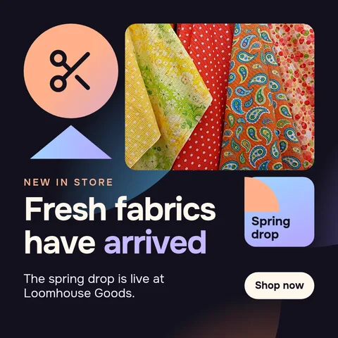 Spring Drop Glow Mosaic – LinkedIn post template