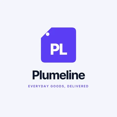 Violet Price Tag Monogram – Logo template