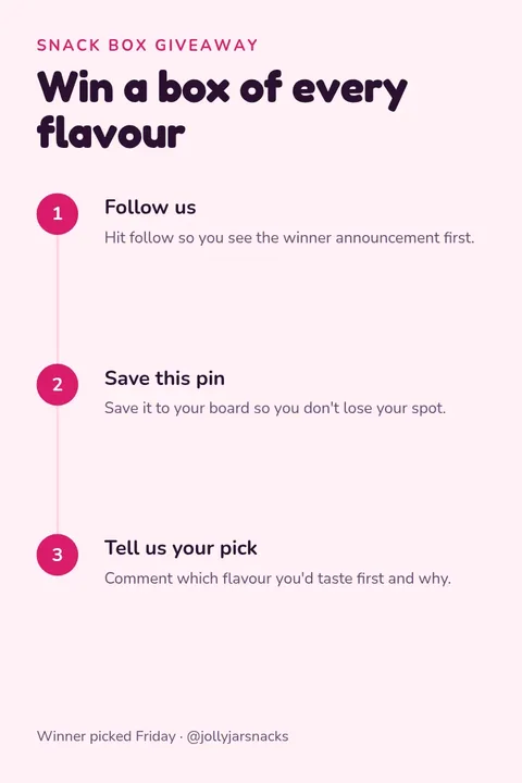 Pantry Prize Pin – Pinterest pin template