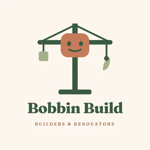 Bobbin Smiling Crane Mascot – Logo template