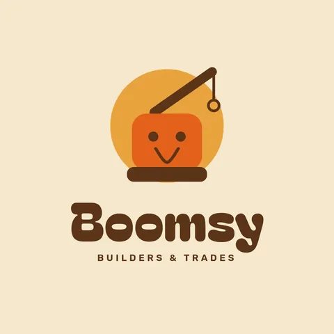 Boomsy Groove Crane Buddy – Logo template