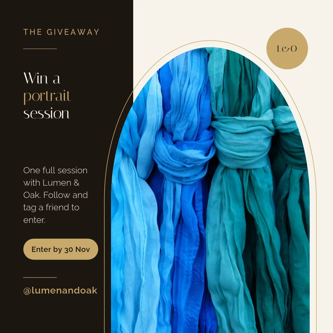 Seam Arch Portrait Giveaway – LinkedIn post template