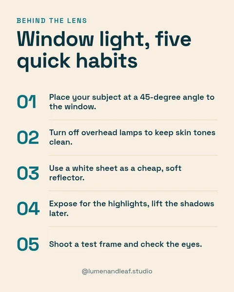 Gear Bag Light Tips – Instagram post template
