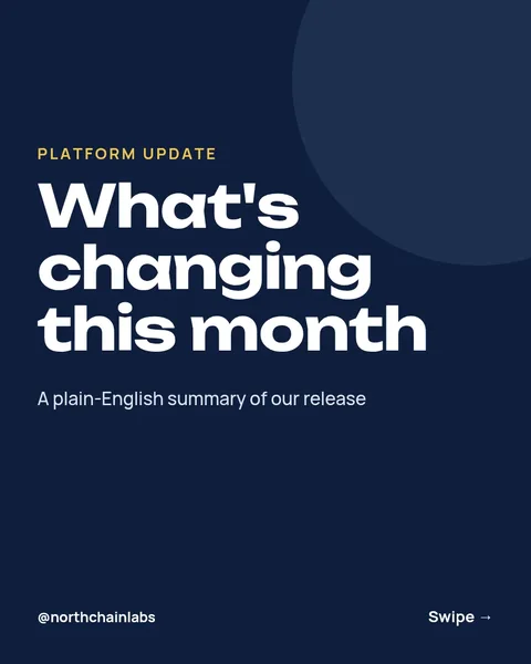 Platform Update Carousel – Instagram carousel template, 5 pages