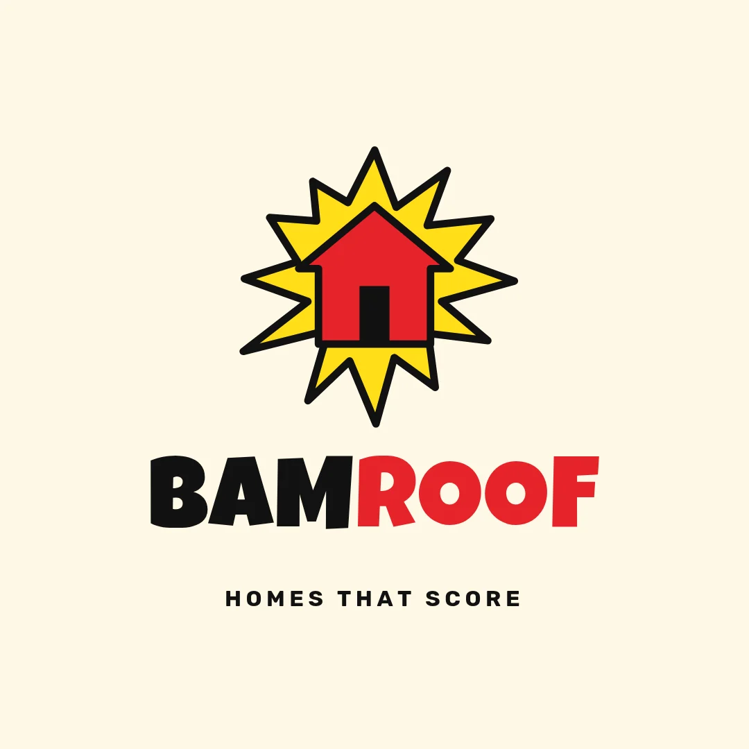 Bam Roof Burst Sports Logo – Logo template