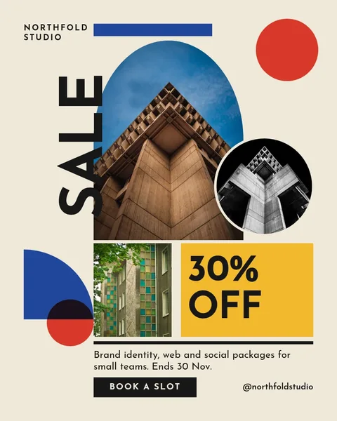 Primary Window Collage Sale – Instagram post template