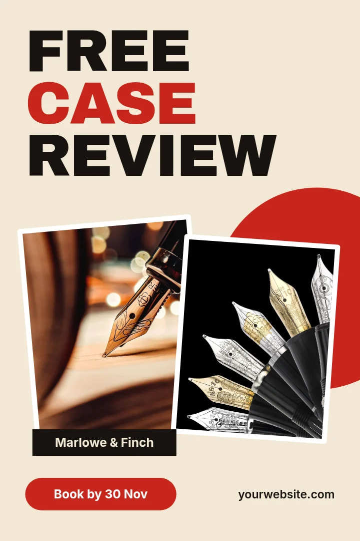 Stacked Nib Free Review Poster – Pinterest pin template