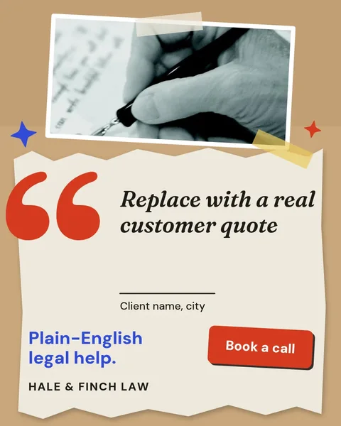 Kraft Quote Clipping Ad – Instagram post template
