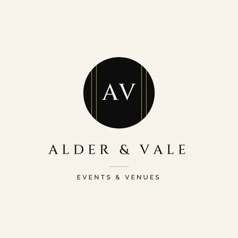 Alder Vale Curtain Monogram – Logo template