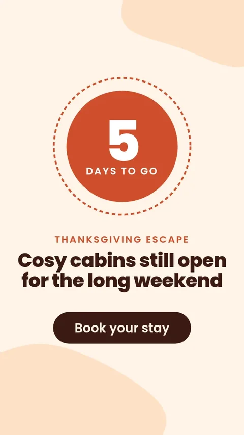 Thanksgiving Escape Countdown – Instagram story template