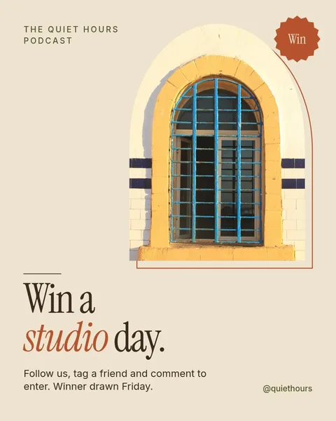 Sand Arch Studio Giveaway – Instagram post template