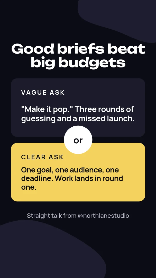 Straight Talk Quote Story – Instagram story template