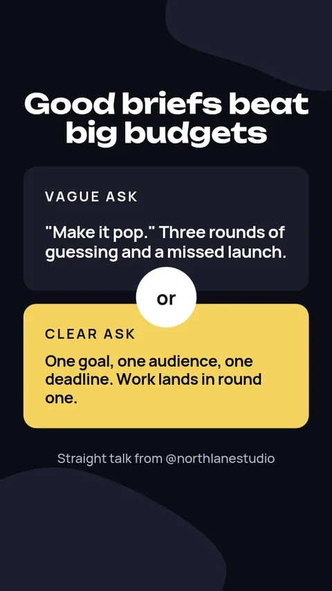 Straight Talk Quote Story – Instagram story template