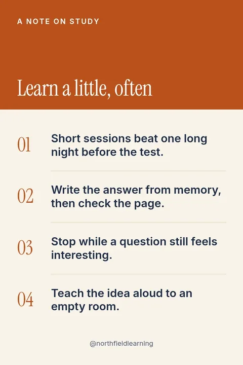 Study Rule Pin – Pinterest pin template