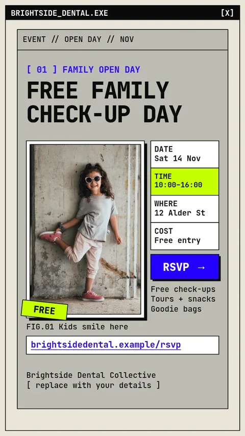 Window Frame Family Day – Instagram story template