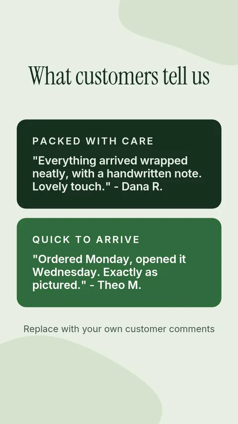 Happy Parcel Words – Instagram story template