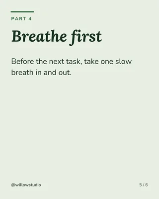 Slow Down Quote Carousel, page 5