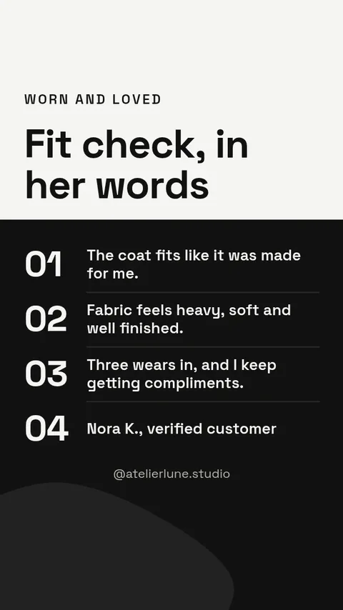 Fit Check Words – Instagram story template