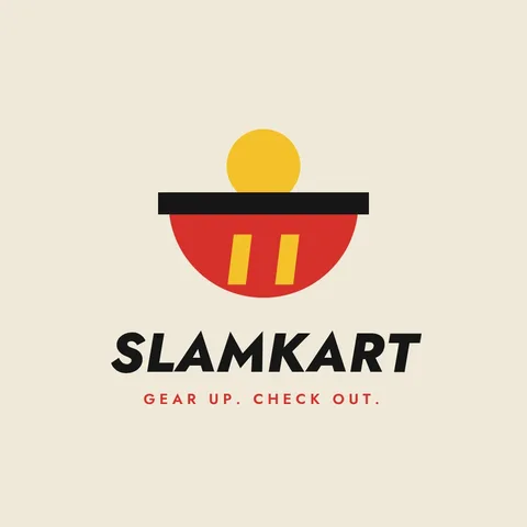 Slamkart Bauhaus Basket Logo – Logo template