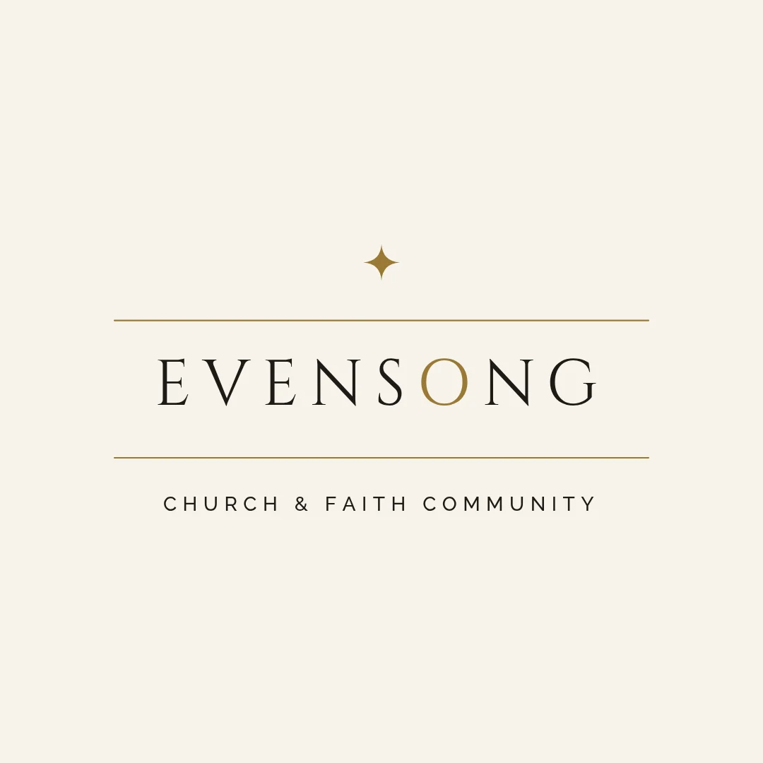 Evensong Hairline Wordmark – Logo template