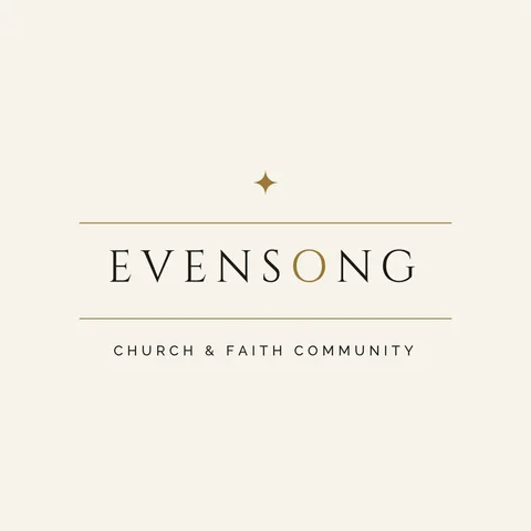 Evensong Hairline Wordmark – Logo template