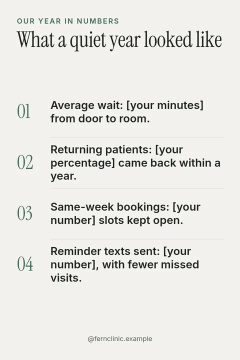 Quiet Numbers Pin – Pinterest pin template