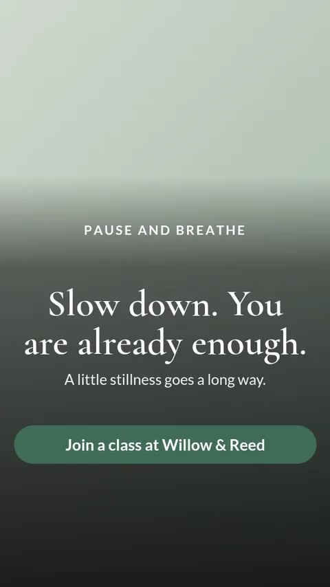 Soft Sage Breath Quote – Instagram story template