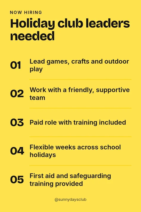 Holiday Club Leader Pin – Pinterest pin template