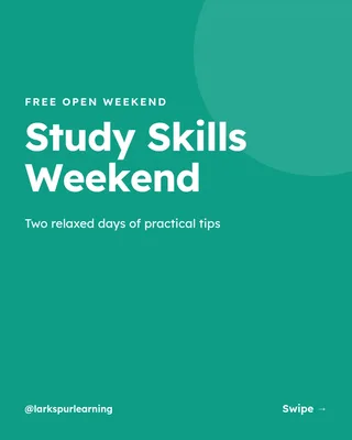 Free Study Skills Weekend, page 1
