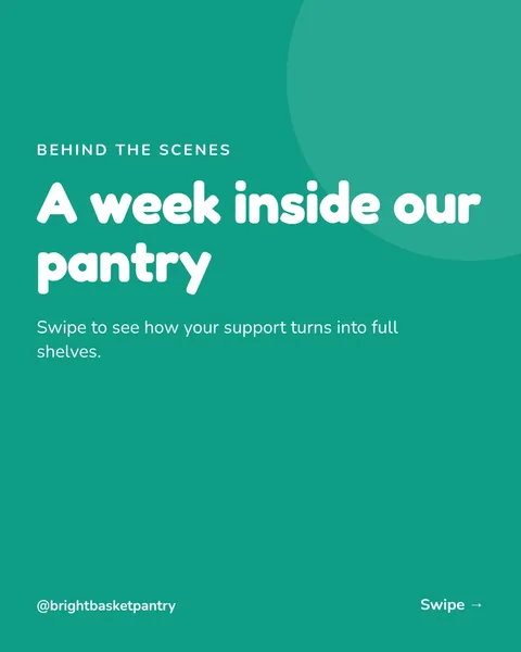 Meet The Pantry Crew – Instagram carousel template, 6 pages
